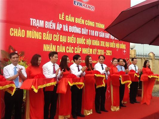 ຮ່າໂນ້ຍຕິດປ້າຍກິດຈະກຳຂ່ຳນັບຊົມເຊີຍການເລືອກຕັ້ງສະມາຊິກສະພາແຫ່ງຊາດຊຸດທີ14